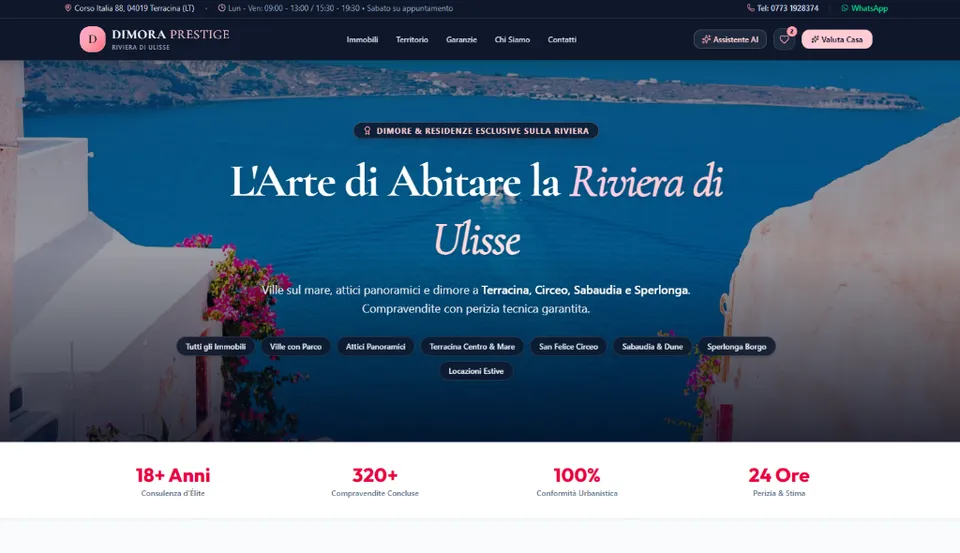 Screenshot di Dimora Prestige Real Estate
