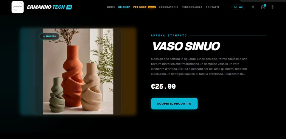 E-commerce Ermanno Tech Preview