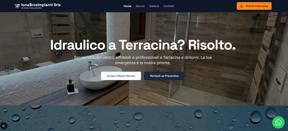 Anteprima del progetto Idraulico Iona Bros
