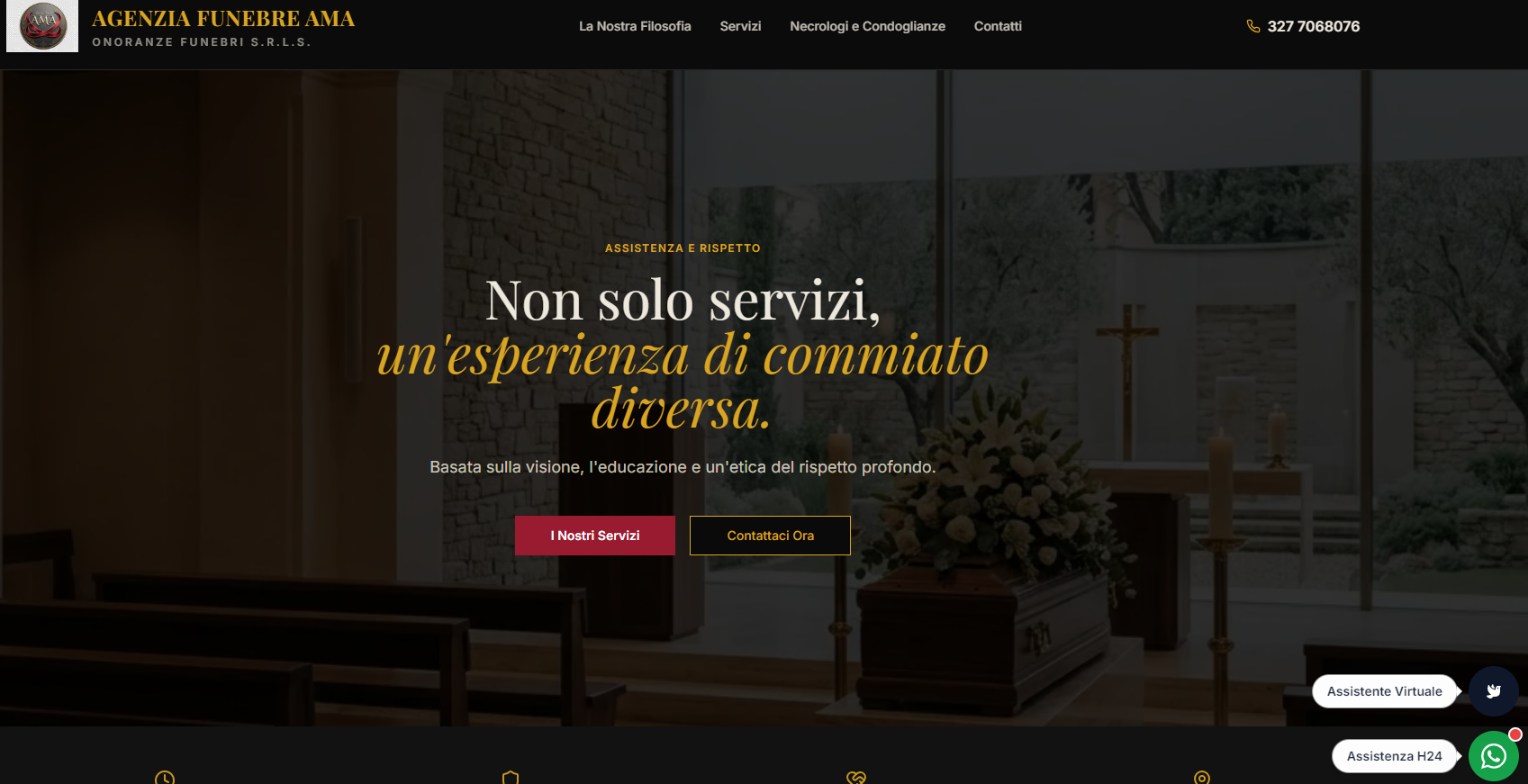 Screenshot di Onoranze AMA